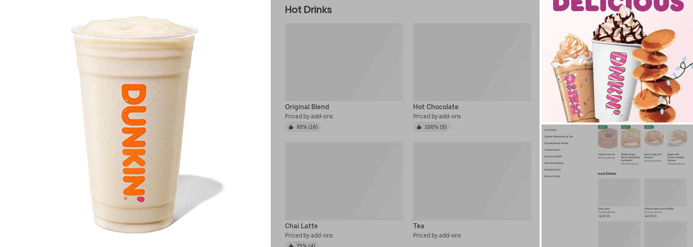 Dunkin' Menu