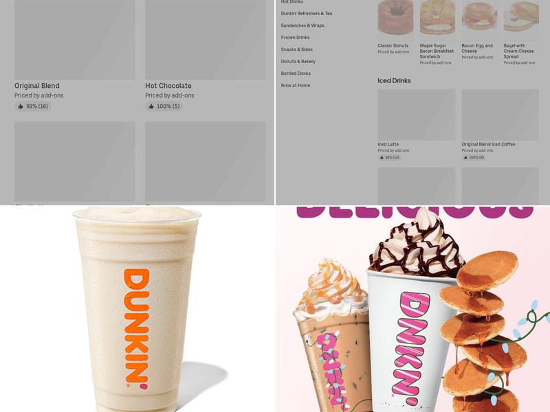 Dunkin' Menu