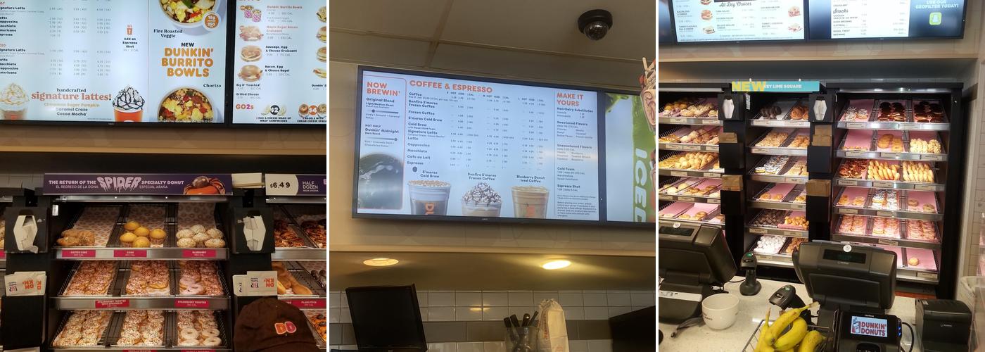 Dunkin' Menu
