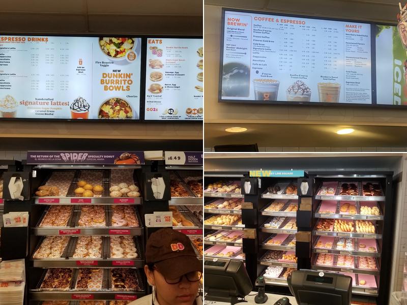 Dunkin' Menu