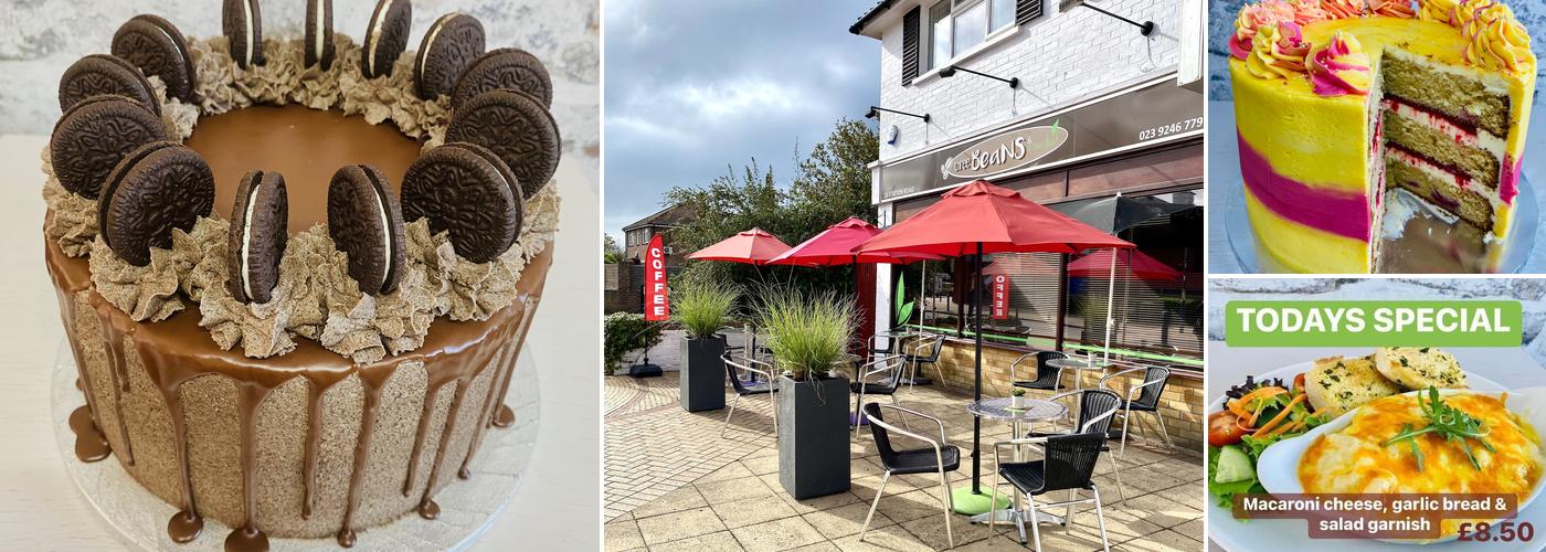 Three beans & a tea leaf