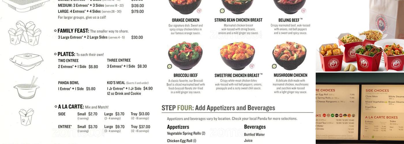 Panda Express Menu