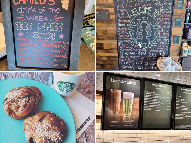 Starbucks Coffee Company Menu