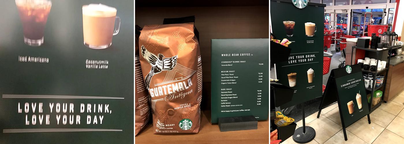 Starbucks Coffee Company Menu