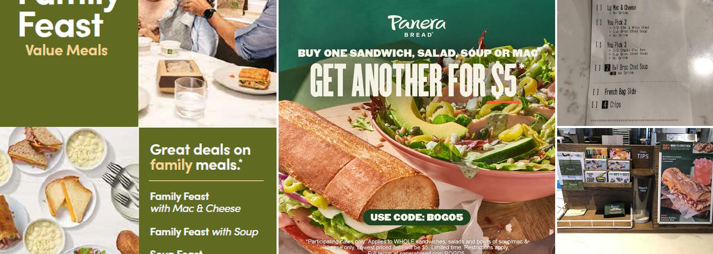 Panera Bread Menu
