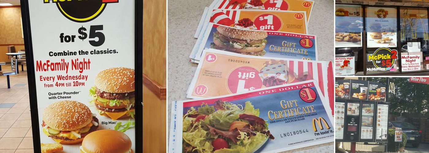 McDonald's Menu