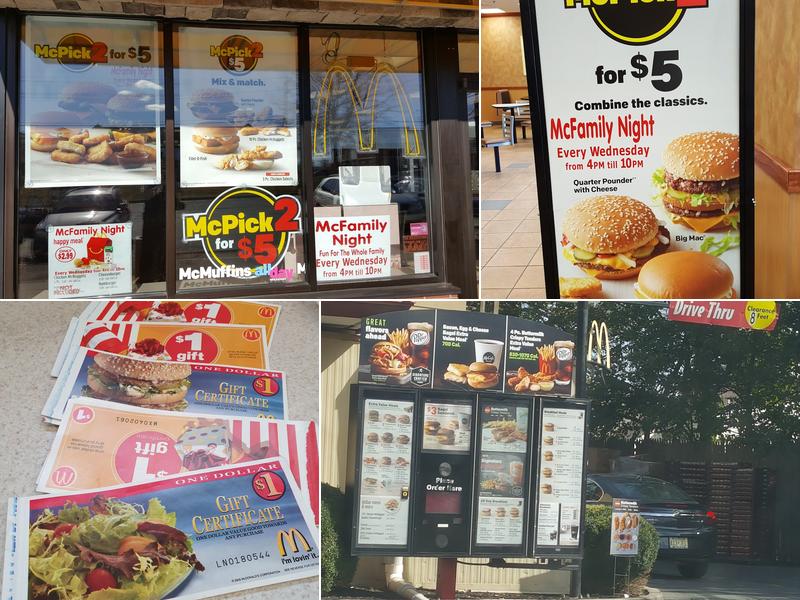 McDonald's Menu
