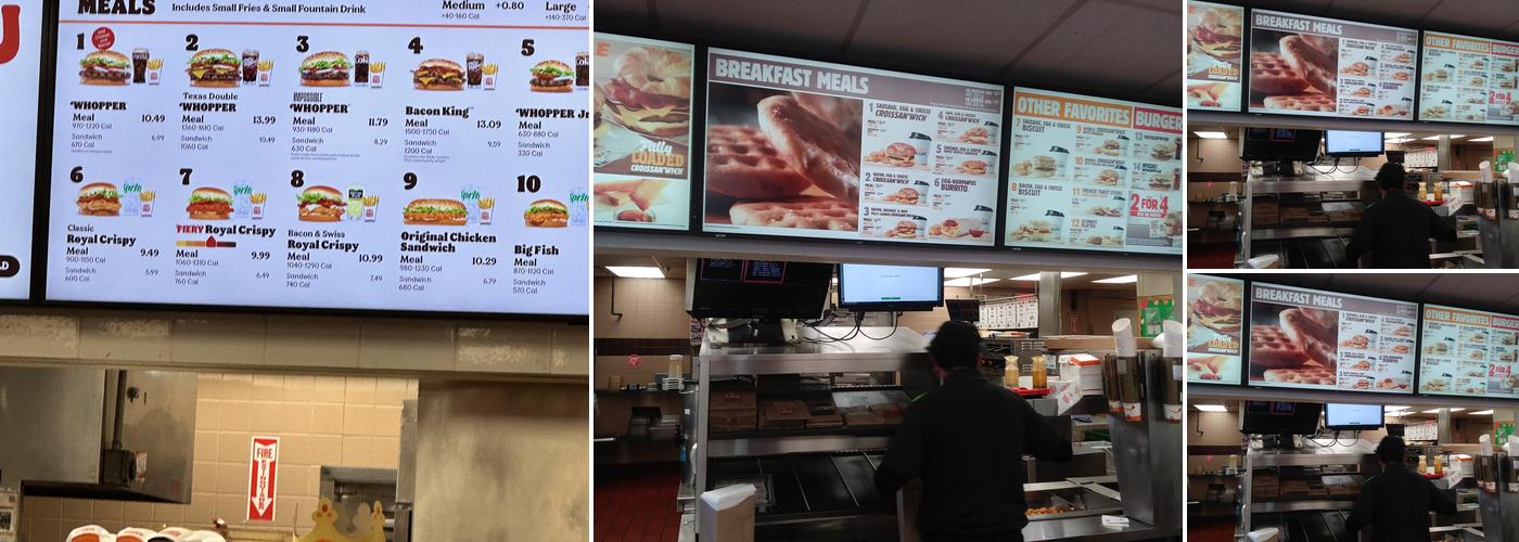 Burger King Menu
