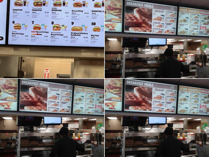 Burger King Menu