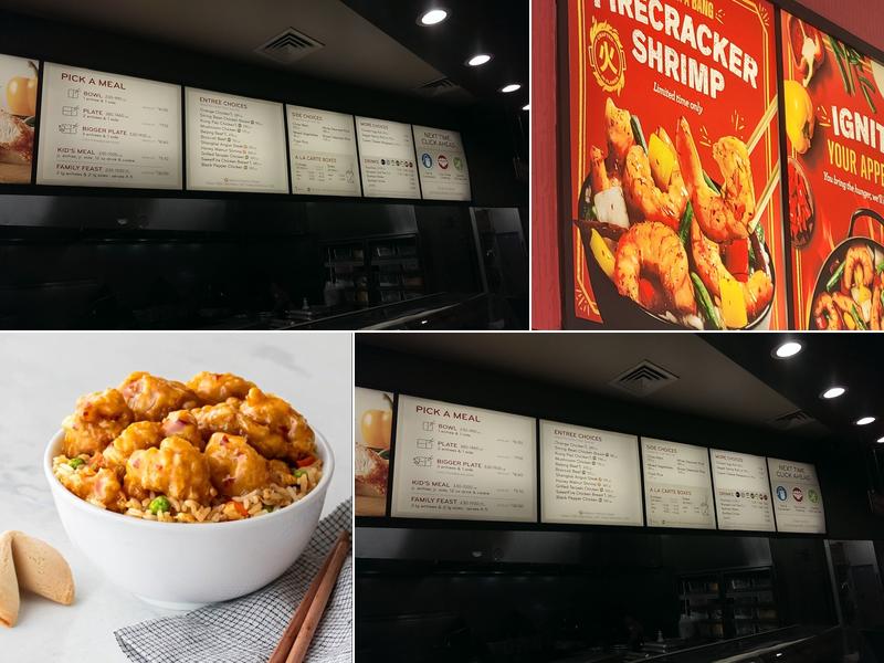 Panda Express Menu