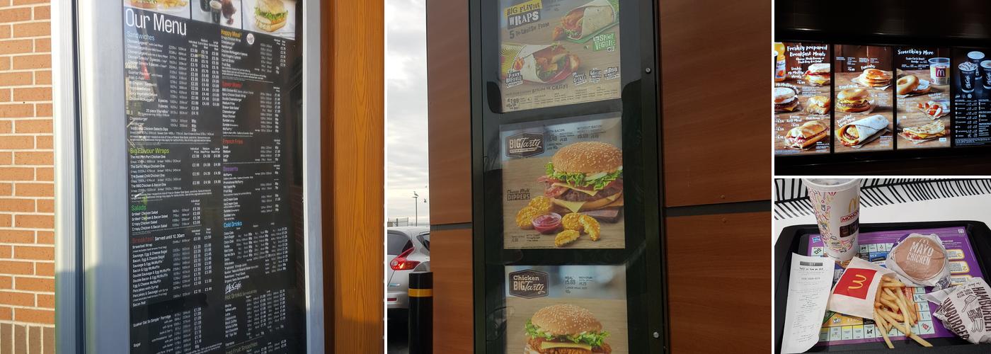 McDonald's Menu
