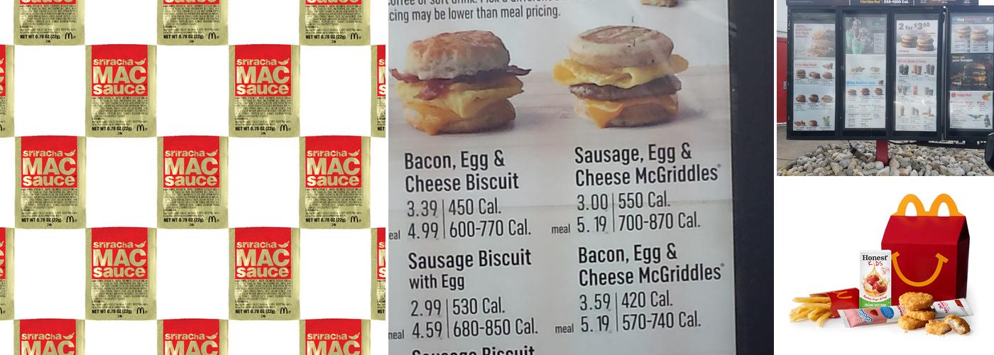 McDonald's Menu