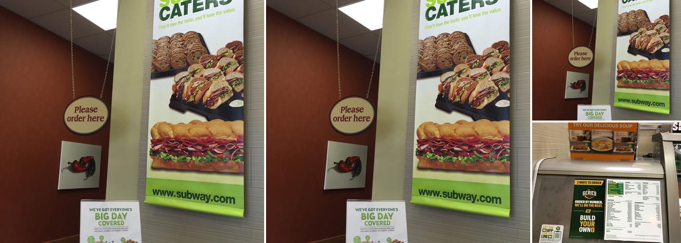 Subway Menu
