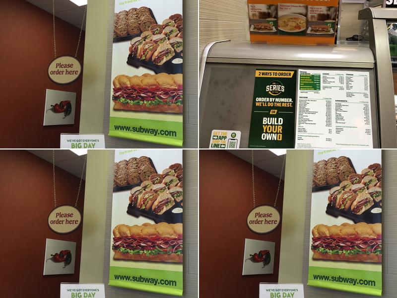 Subway Menu