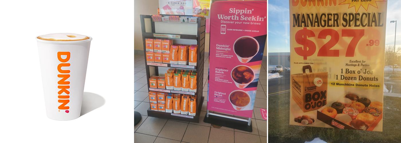 Dunkin' Menu