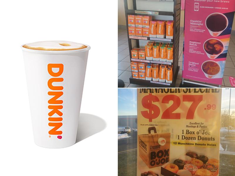 Dunkin' Menu