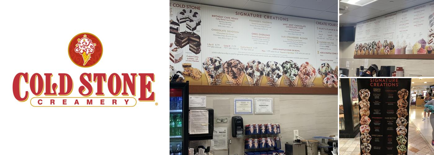 Cold Stone Creamery Menu