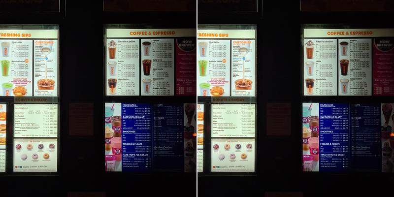 Dunkin' Menu