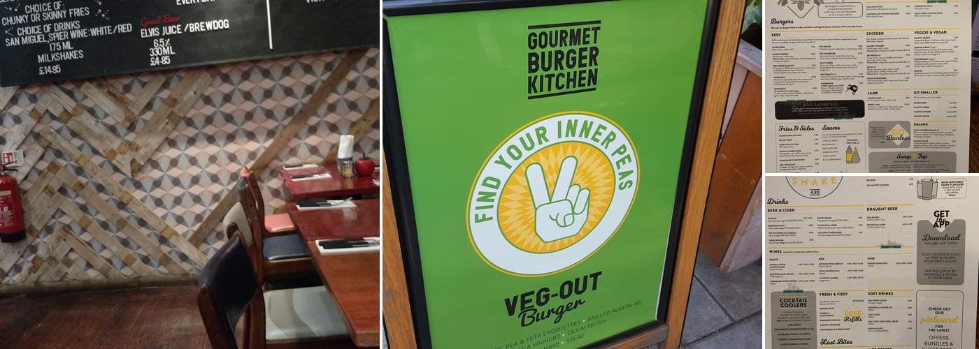 Gourmet Burger Kitchen (GBK) Menu