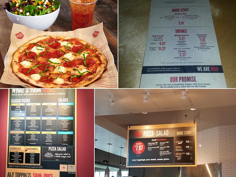MOD Pizza Menu