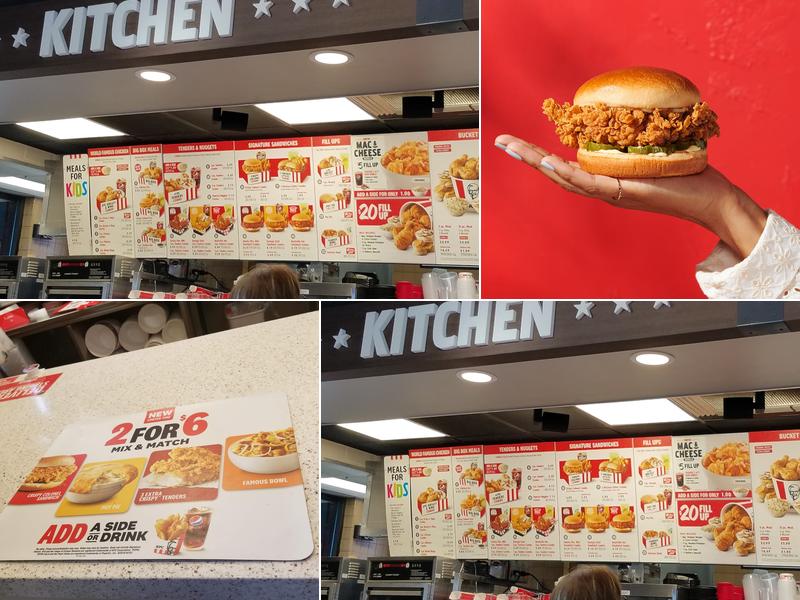 KFC Menu