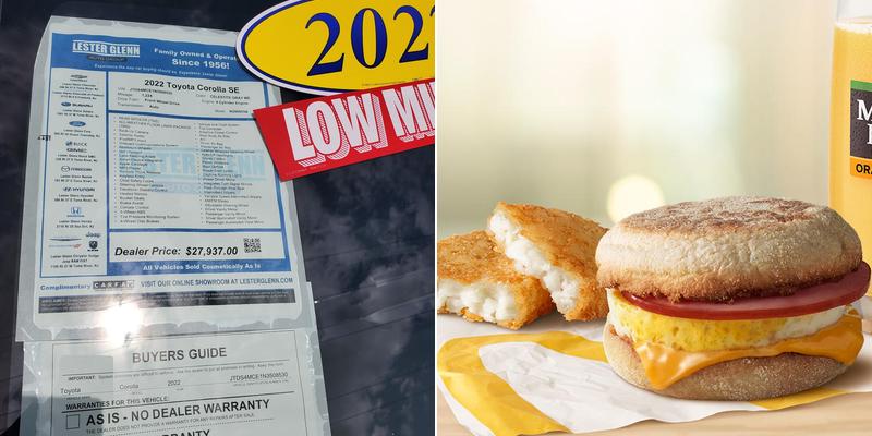 McDonald's Menu