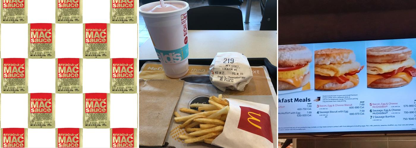McDonald's Menu