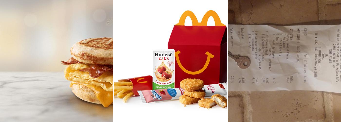 McDonald's Menu