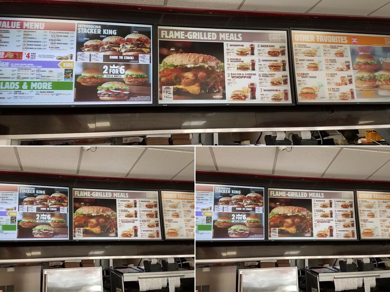 Burger King Menu