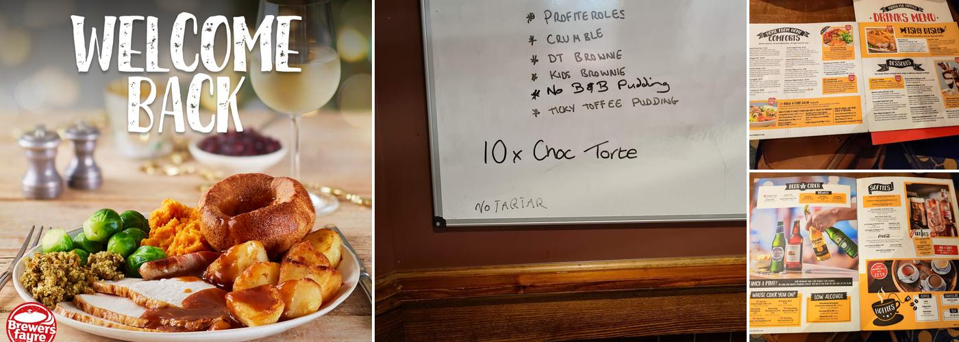 Brewers Fayre Bexley Heath Menu