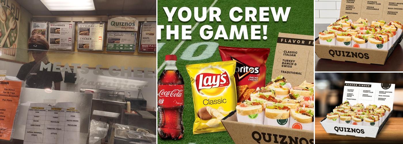 Quiznos Menu