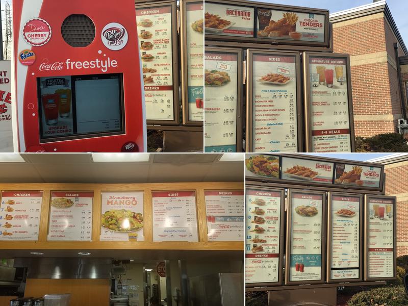 Wendy's Menu