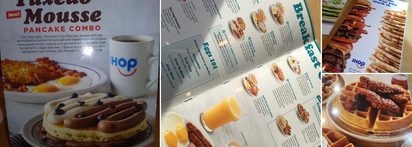 IHOP Menu
