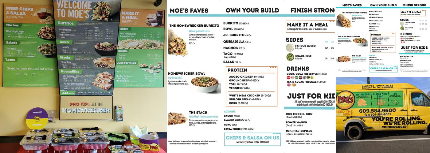 Moe's Southwest Grill Menu