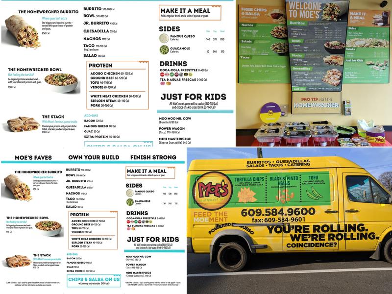Moe's Southwest Grill Menu
