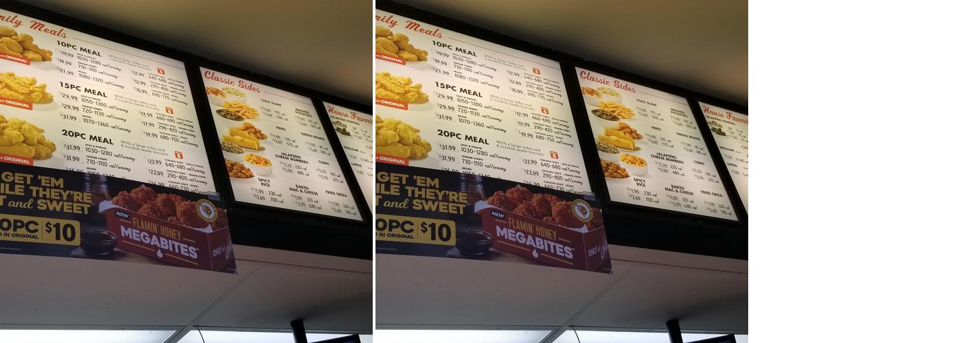 Church's Texas Chicken Menu
