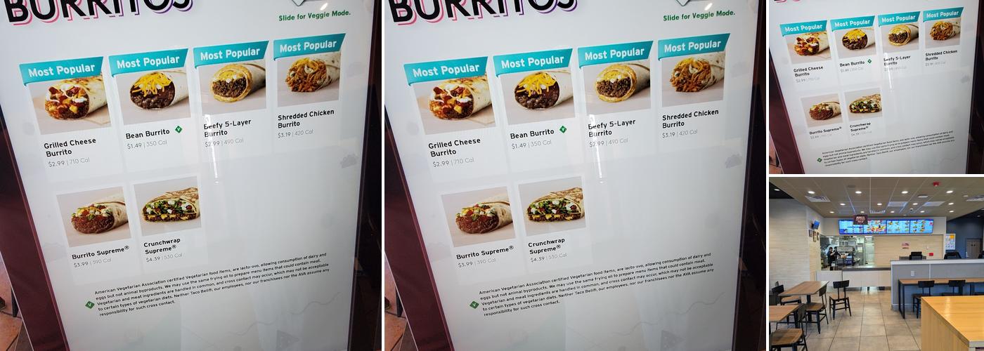 Taco Bell Menu
