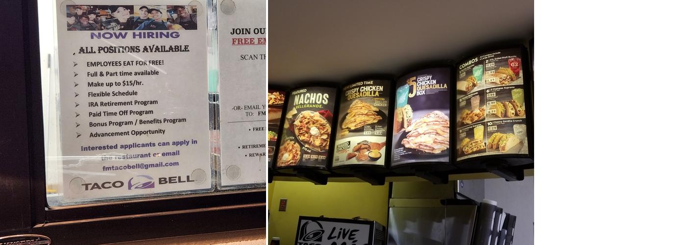 Taco Bell Menu
