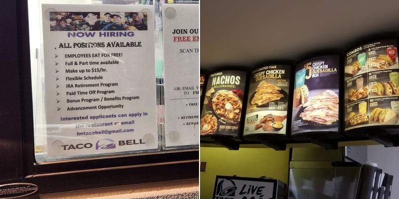 Taco Bell Menu
