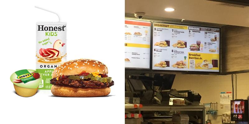 Burger King Menu