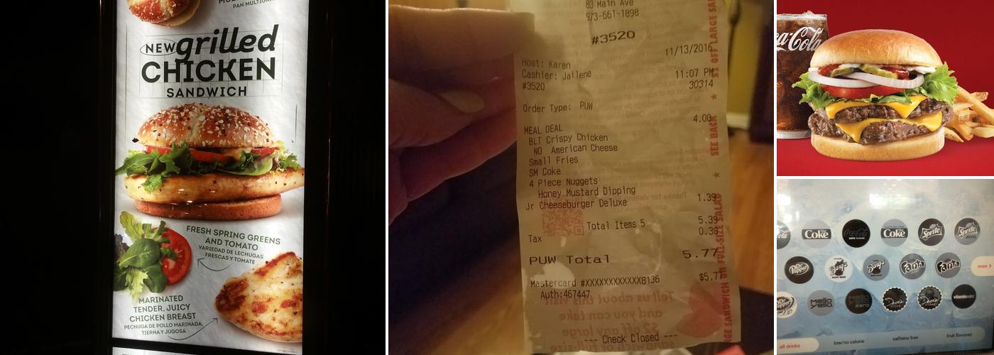 Wendy's Menu