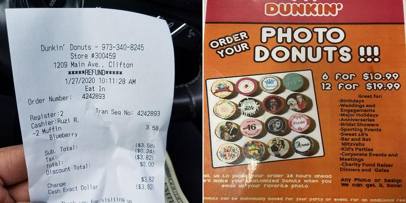 Dunkin' Menu