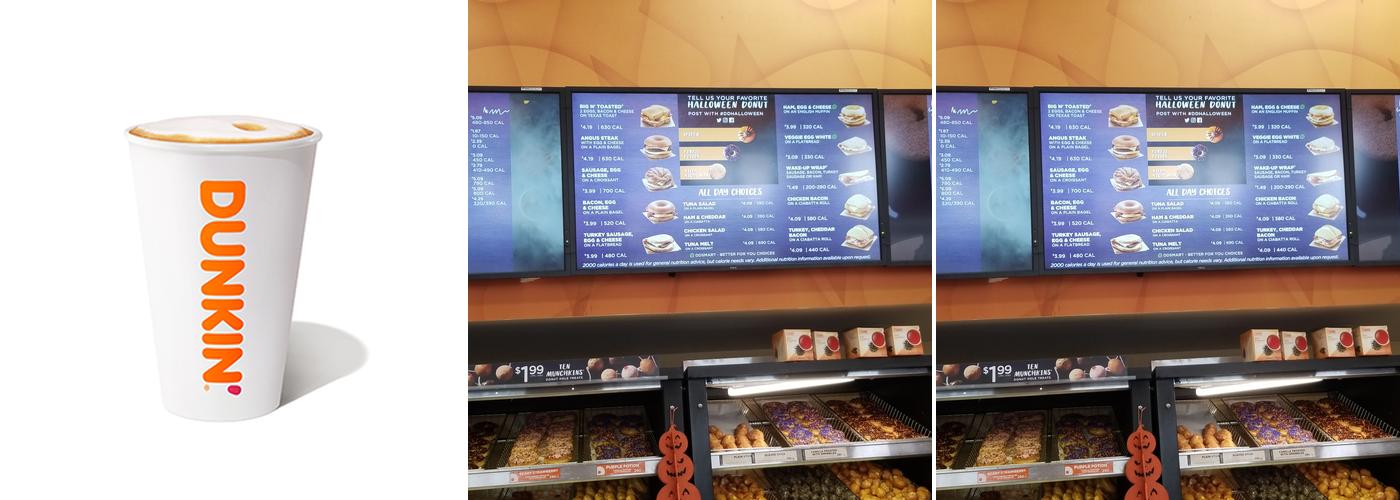 Dunkin' Menu