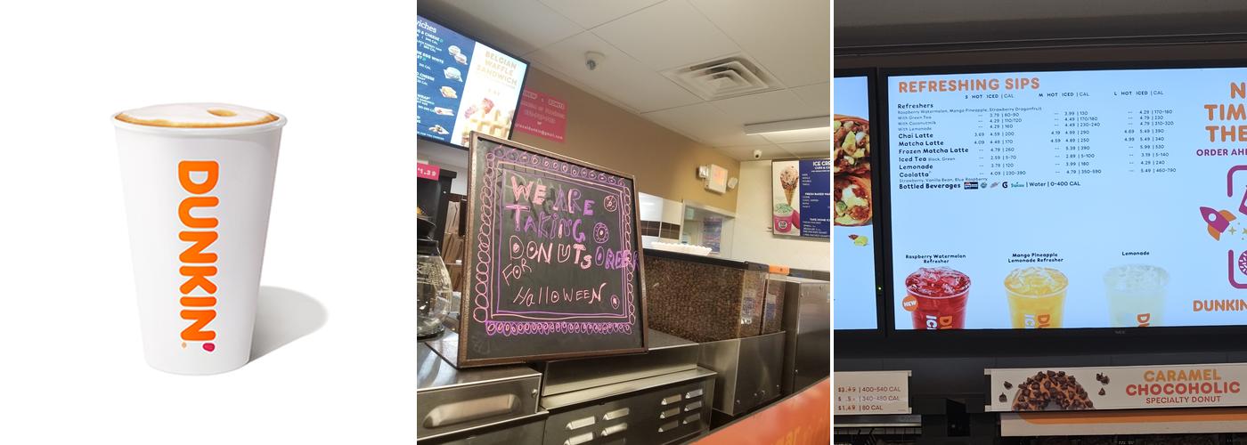Dunkin' Menu