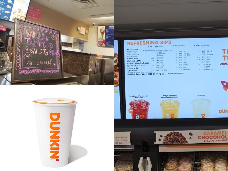 Dunkin' Menu