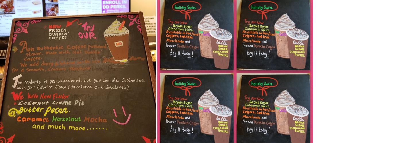 Dunkin' Menu