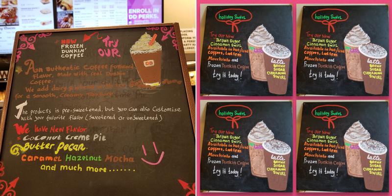 Dunkin' Menu