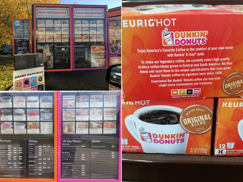 Dunkin' Menu