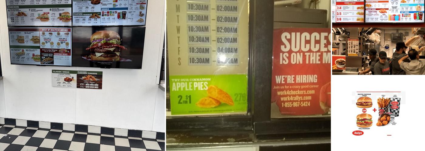 Checkers Menu