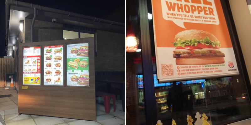 Burger King Menu